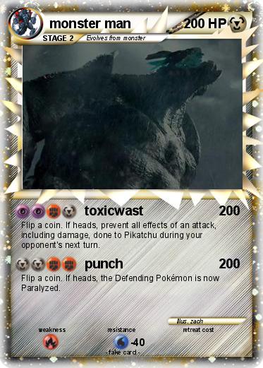 Pokemon monster man