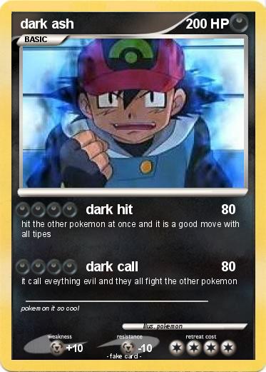 Pokemon dark ash