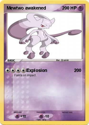 Pokemon Mewtwo awakened