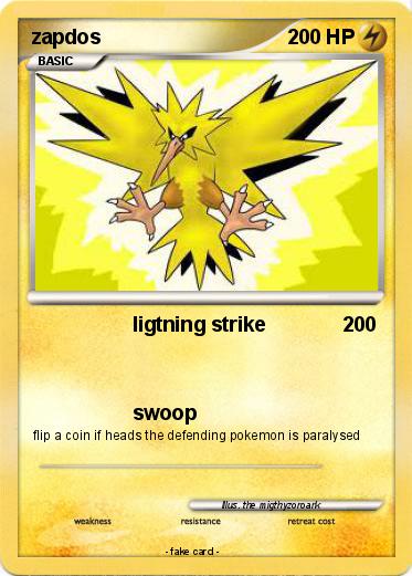 Pokemon zapdos