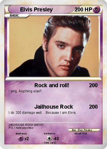 Pokemon Elvis Presley