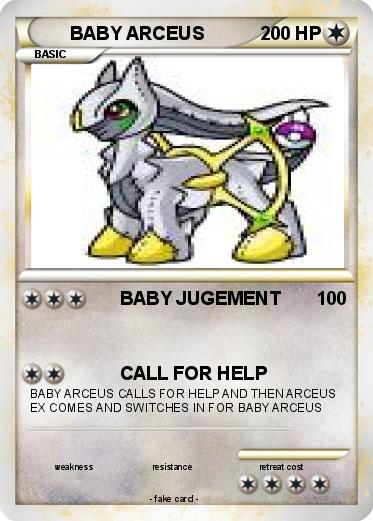 Pokemon BABY ARCEUS
