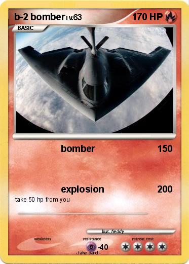 Pokemon b-2 bomber
