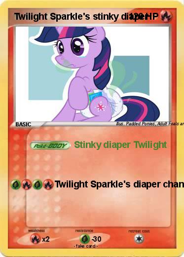 Pokemon Twilight Sparkle's stinky diaper