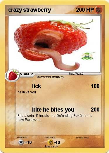 Pokemon crazy strawberry