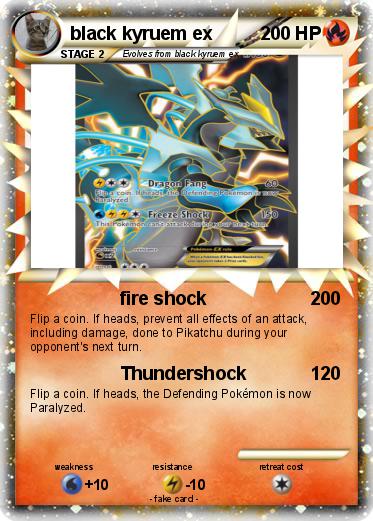 Pokemon black kyruem ex