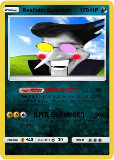 Pokemon Realistic Spamton
