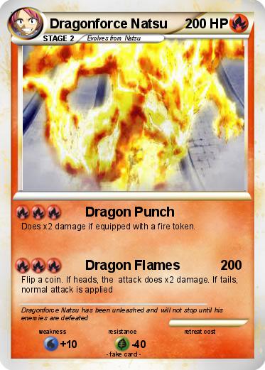Pokemon Dragonforce Natsu
