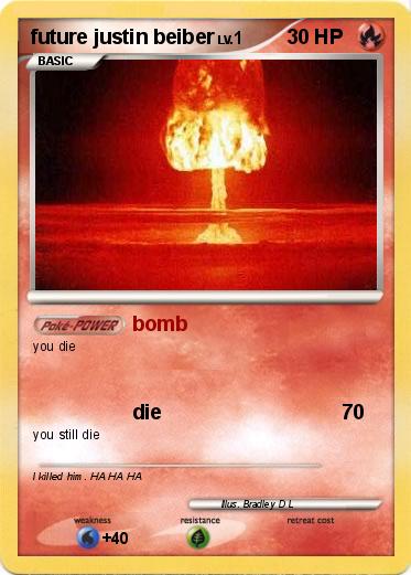 Pokemon future justin beiber