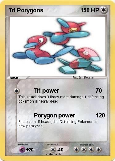 Pokemon Tri Porygons