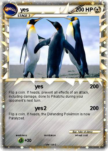 Pokemon yes