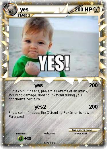 Pokemon yes