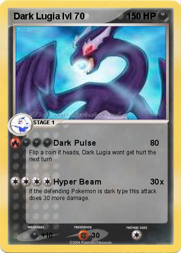 Pokemon Dark Lugia lvl 70
