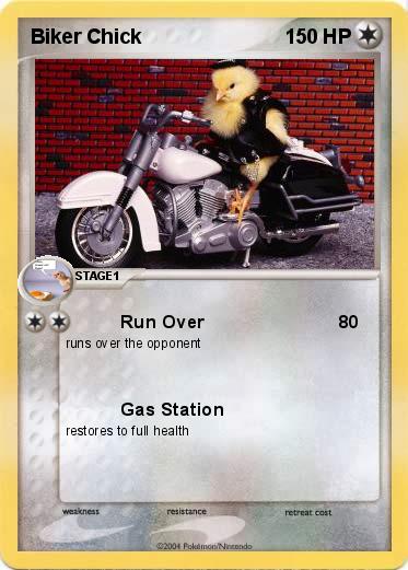 Pokemon Biker Chick
