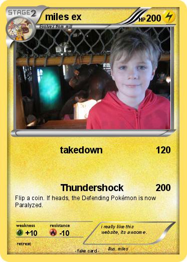 Pokemon miles ex