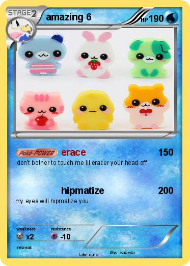 Pokemon amazing 6