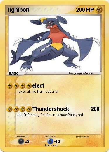 Pokemon lightbolt