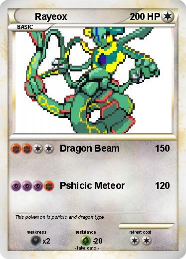 Pokemon Rayeox