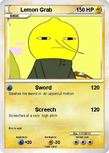 Pokemon Lemon Grab
