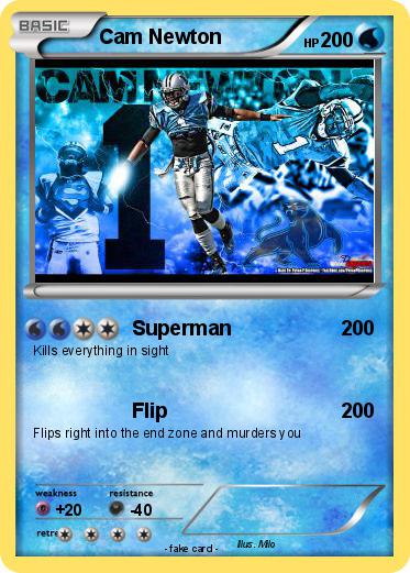 Pokemon Cam Newton
