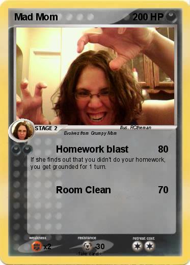 Pokemon Mad Mom