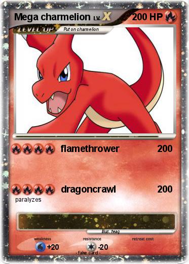 Pokemon Mega charmelion