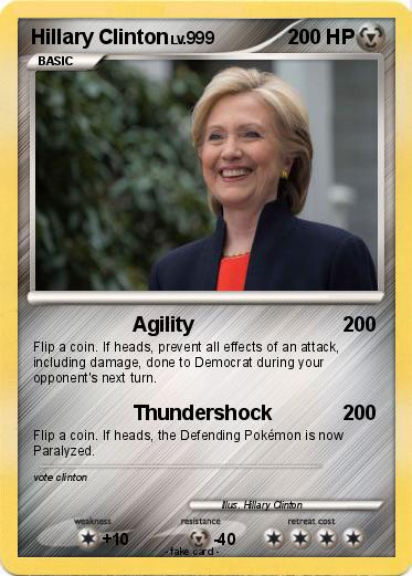 Pokemon Hillary Clinton