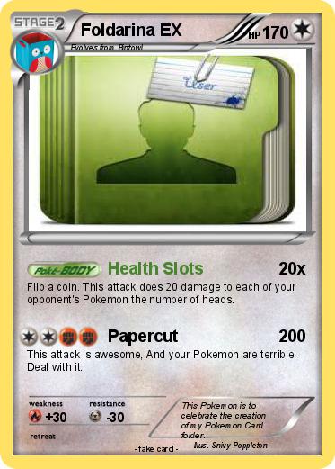 Pokemon Foldarina EX