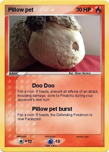 Pokemon Pillow pet