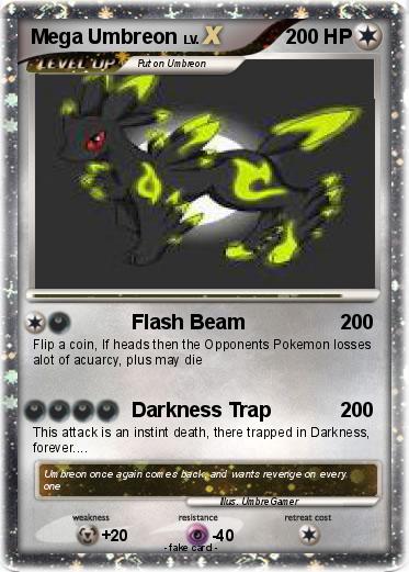 Pokemon Mega Umbreon