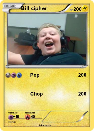 Pokemon Bill cipher