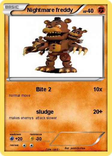 Pokemon Nightmare freddy