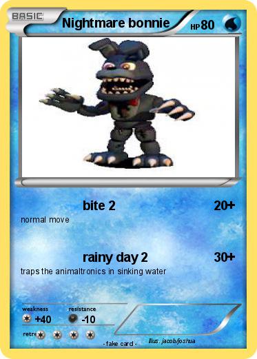 Pokemon Nightmare bonnie