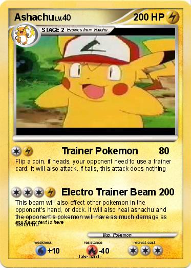 Pokemon Ashachu