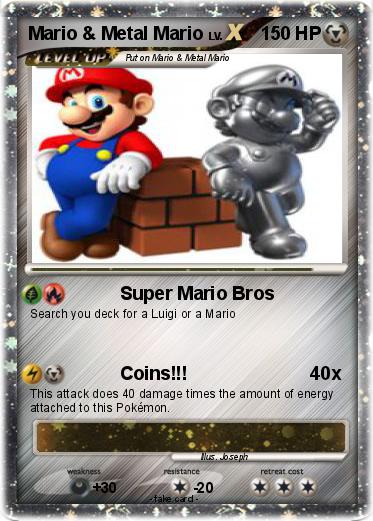Pokemon Mario & Metal Mario