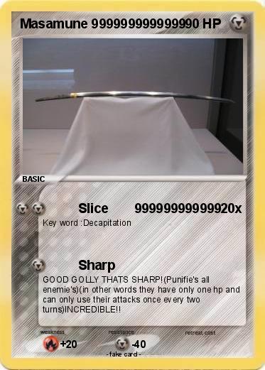 Pokemon Masamune 9999999999999