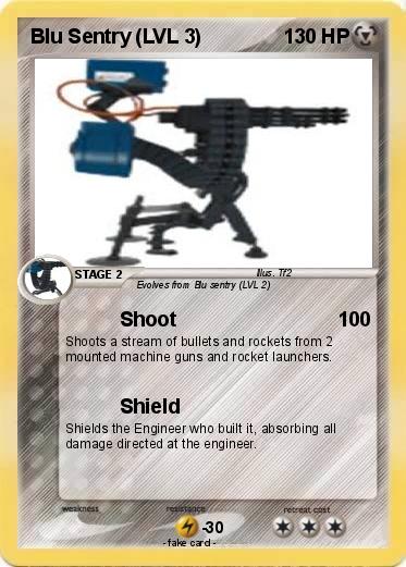 Pokemon Blu Sentry (LVL 3)