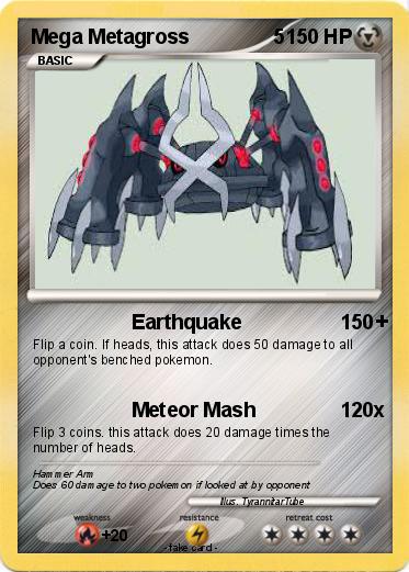 Pokemon Mega Metagross               5