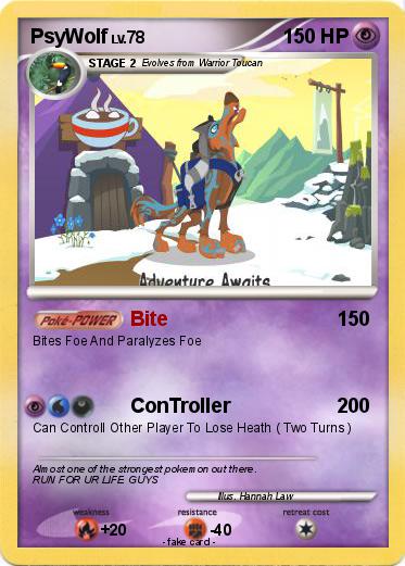 Pokemon PsyWolf