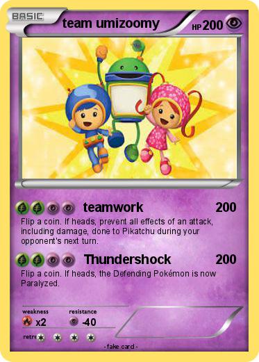 Pokemon team umizoomy