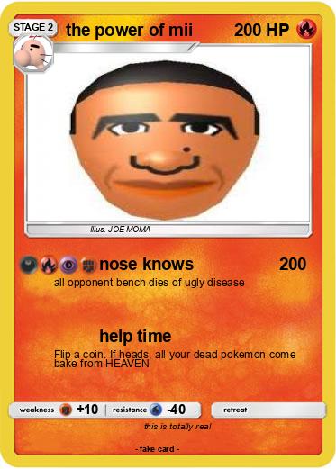 Pokemon the power of mii