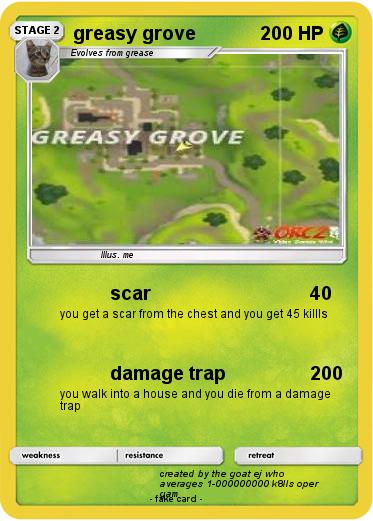 Pokemon greasy grove
