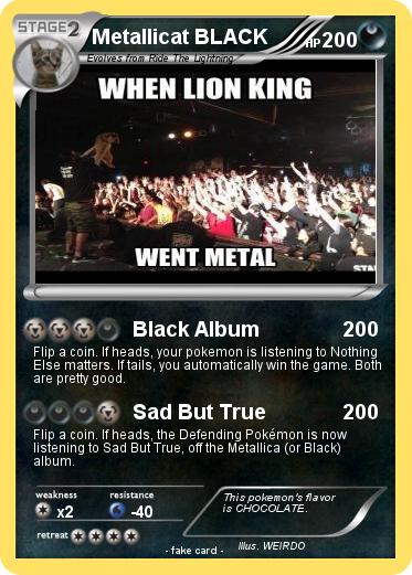 Pokemon Metallicat BLACK