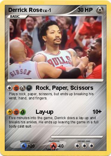 Pokemon Derrick Rose