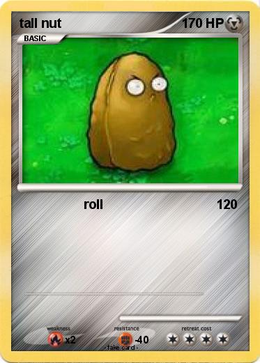 Pokemon tall nut