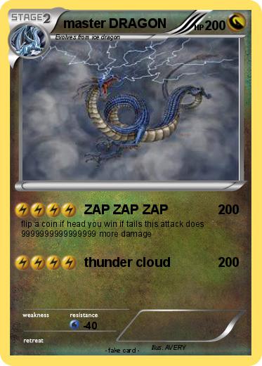 Pokemon master DRAGON