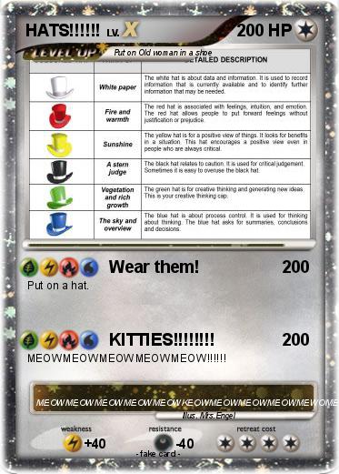 Pokemon HATS!!!!!!