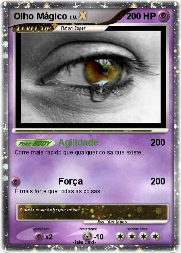 Pokemon Olho Mágico