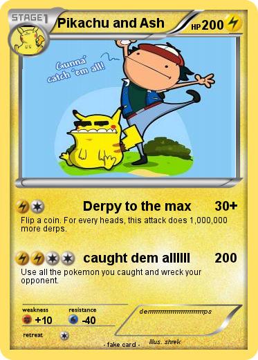 Pokemon Pikachu and Ash