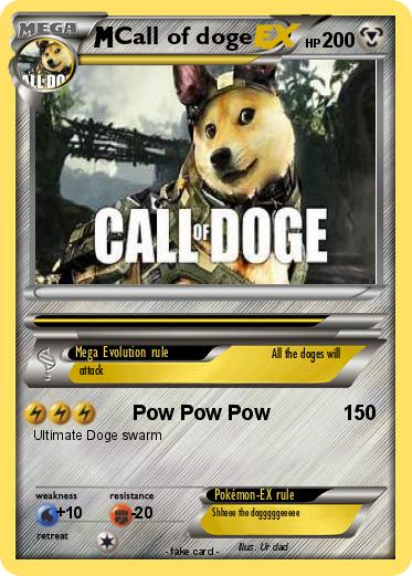 Pokemon Call of doge